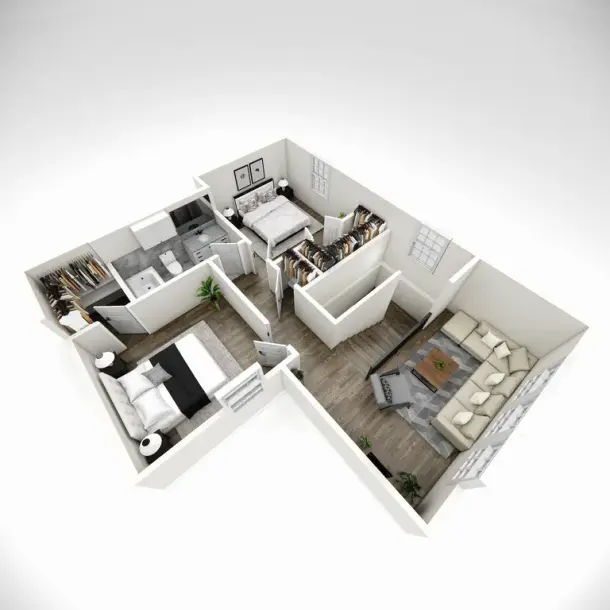 The Briarwood Plan in The Grove at Garrett Farm by Wimberly Homes, Louisiana-3