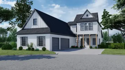 The Briarwood Plan in The Grove at Garrett Farm by Wimberly Homes, Louisiana