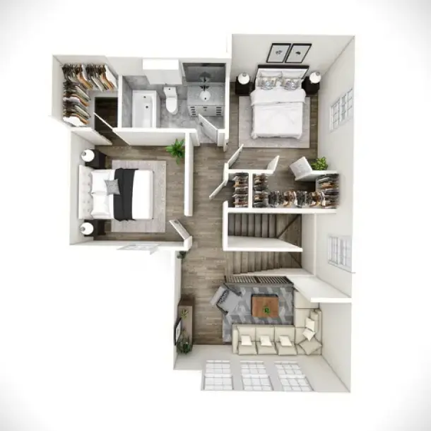 The Briarwood Plan in The Grove at Garrett Farm by Wimberly Homes, Louisiana-5